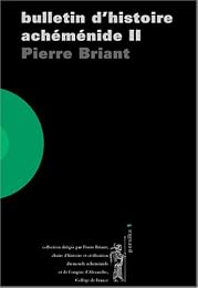 Bulletin d'histoire achéménide