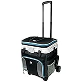 Igloo 58991 Cool Fusion 36-Can Roller MaxCold Coolers, Black
