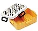 Sanrio Gudetama Egg Bento Box Container (650ml) - Cute Lunch Carrier with Secure 4-Point Locking Lid - Authentic Japanese Design - Durable, Microwave and Dishwasher Safe