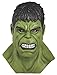 Rubie's adult Marvel Hulk Overhead Latex Mask Party Supplies, Multi, One Size US
