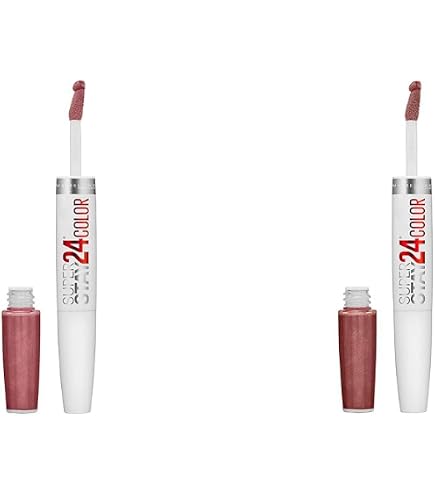 Amazon.com: MAYBELLINE Super Stay 24 Liquid Lipstick 2-Step Makeup
