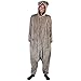 Pusheen Kigurumi Hooded One Piece Zip-up Suit, Multi, One Size