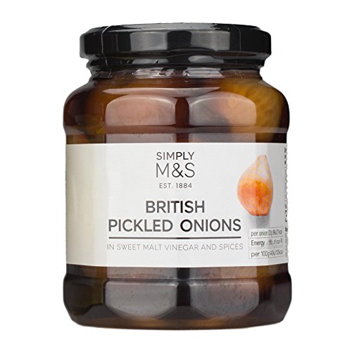 Marks & Spencer M&S British Pickled Onions In Sweet Malt Vinegar and Spices 360g - Thumbnail 3