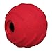Jolly Pets Tuff Tosser Bouncing Ball Tog Toy/Treat Holder, 4 Inches, Red, All Breed Sizes
