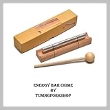 Sound Healing Energy Bar Chime Crown Chakra Tone B Free Shipping
