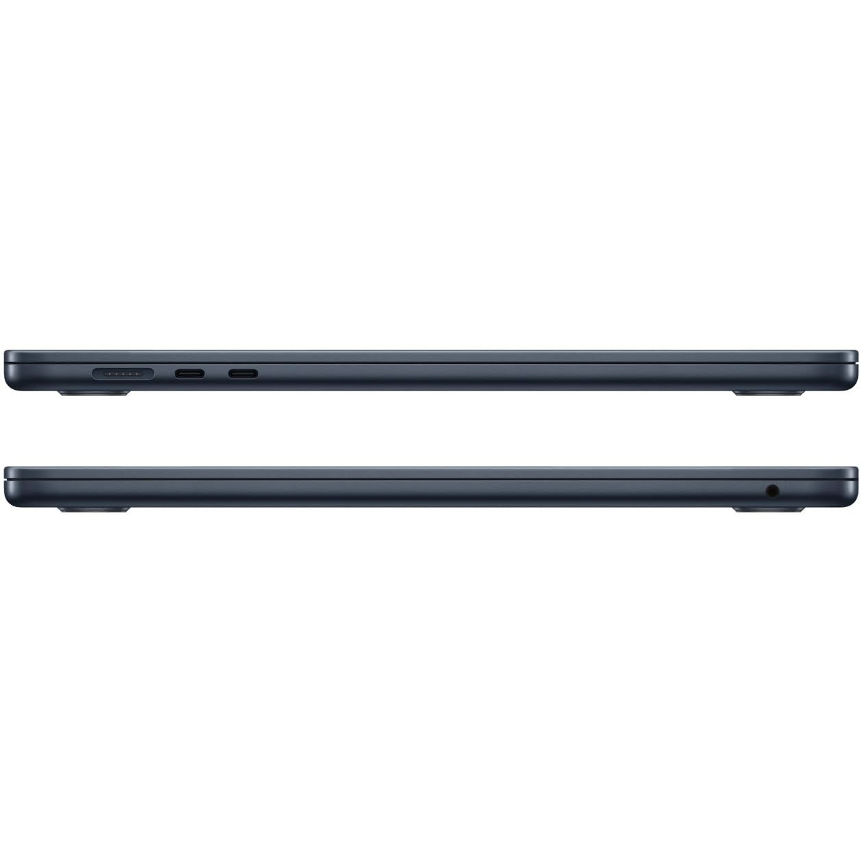 2023 Apple MacBook Air with Apple M2 Chip with 8-Core CPU/10-Core GPU (15-inch, 8GB RAM, 256GB SSD Storage) (QWERTY English) Midnight (Renewed)