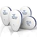 Ultrasonic Pest Repellent Plug Control by EverPest - Professional Home (4 Pack) Electronic Indoor Repeller - Repels Away Fleas, Bugs, Rodents, Roaches, Mice, Insect, Mosquitos, Ants, Spiders, Rats