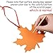 Gejoy 70 Pieces Thanksgiving Scratch Paper Craft Kit Scratch Off Fall Leaves Pumpkins Acorns Pattern Paper with Ribbons and Wooden Styluses for Harvest Party Decorations