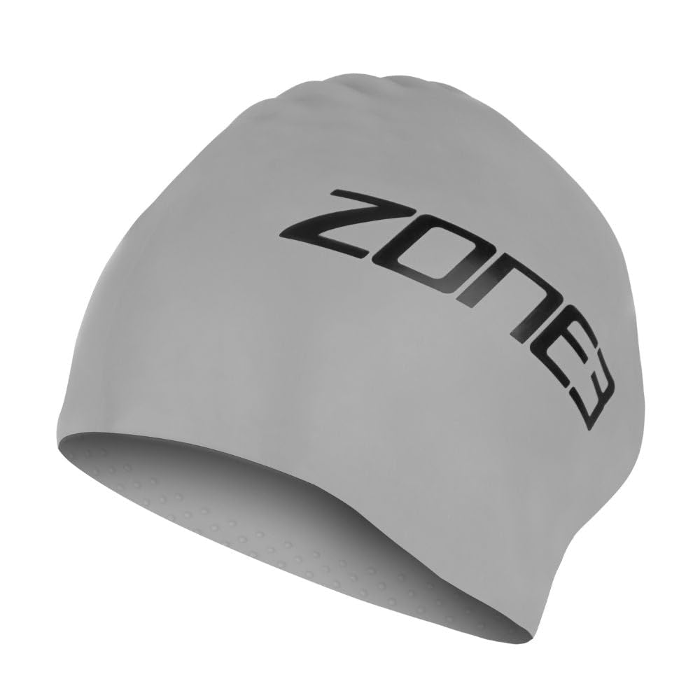 ZONE3 Extra Large Silicone Swim Cap - Designed For Long Hair, Dreadlocks, Curls/Afros, Hair Extensions, Braids, Comfortable Fit, 48g