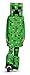 Creeper Prestige Minecraft Costume, Green, Large (10-12)