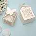 KAZIPA 50PCS Baptism Favor Boxes (White 3)
