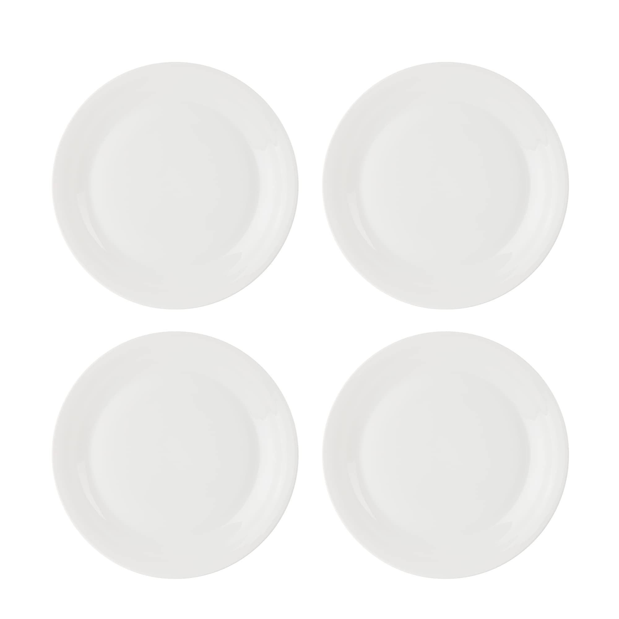 Royal Doulton 1815 Pure, Set of 4 Plates 28cm/11in, White