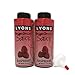 Lyons Gourmet Raspberry Dessert Sauce (Pack of 2) with Applicator Tip