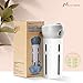 Travel Bottles Set (Upgraded Version), Nacuwa 4-In-1 Organized Leak Proof Travel Size Toiletries, Refillable Travel Liquid/Lotion Container Kit - TSA Approved (Gray)