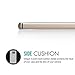 Huawei P8 Case - MoKo Halo Series Back Cover with TPU Cushion Technology Corners + Clear Back Panel Bumper Cover for Huawei P8 5.2 Inch Smartphone 2016 Release, Crystal CLEAR