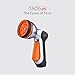 Garden Hose Nozzle / Spray Nozzle - Tacklife Heavy Duty 10 Patterns Metal Water Nozzle/ High Pressure/ New Patent Single-hand Adjust Watering Patterns/ Flow Control 0-Max/ for Car Washing, Pets Shower