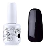 Qimisi Gelpolish Soak-off UV LED Gel Polish Nail Art Manicure Lacquer 15ml Dark purple