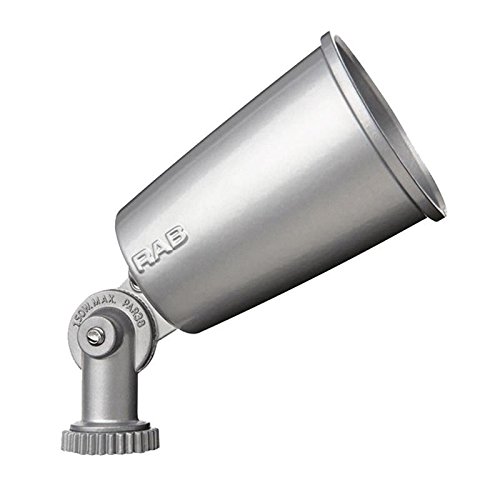 RAB R90S Flood Economy 150W Par38 Max Silver Gray