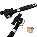 Safe Cut Can Opener-Smooth Edge Can Opener -Safety Feature Prevents Sharp Edges and Cuts Ergonomic Soft Grips Handle Food Grade Stainless Steel