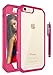 iPhone 6S Case, iPhone 6 Case, Style4U Slim Shock Absorbent Scratch Resistant Full Body Protection Hybrid Armor Defender Case for Apple iPhone 6S / 6 with 1 Stylus [Hot Pink]