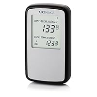 Corentium Home Radon Detector by Airthings 224 Portable, Lightweight, Easy-to-Use, (3) AAA Battery Operated, International Version, Bq/m³