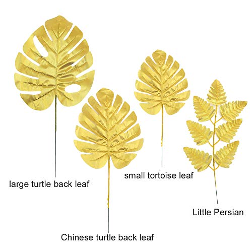 image for Springdoit Environmental Artificial Palm Leaves Artificial Persian Lea