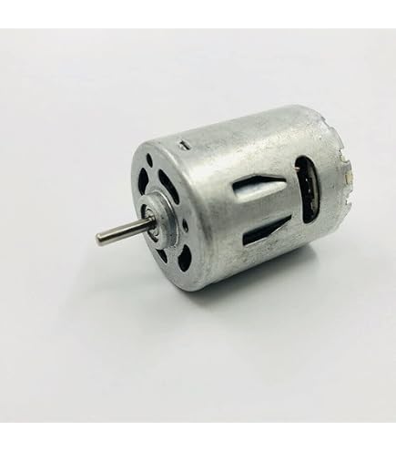 Mabuchi RS-365PH/365SH Brushed DC Motor - 6V To 24V, 4000 RPM, Dual Shaft, 2.3mm Output