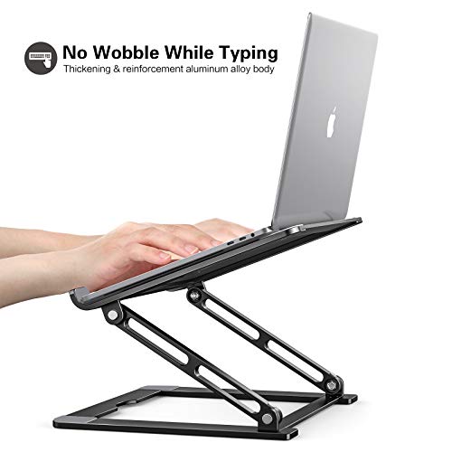 Laptop Stand for Desk, YoFeW Aluminum Laptop Riser Holder, Ergonomic