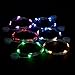 RTGS Products Green Colored LED Lights Indoor Outdoor String Lights, Fairy Lights Battery Powered Patio, Bedroom, Holiday Decor, etc. (Green Color 20 LEDs 7.5 FEET 2 Sets)