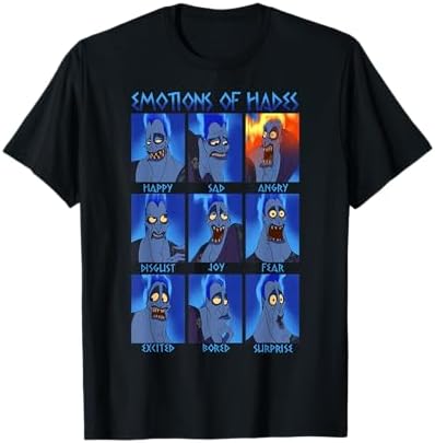 Amazon.com: Disney Hercules Hades Flame Portrait T-Shirt Small