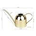 E.Palace Stainless Steel Water Can for Indoor Plants and Garden (Gold 15 oz)