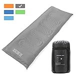 RUBEDER Sleeping Bag – Lightweight Portable, Waterproof, Comfort with Compression Sack – Great for 3 Season Traveling,Camping,Hiking Sleeping Bags