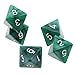 MonkeyJack 10pcs 8 Sided Dice D8 Polyhedral Dice for Dungeons and Dragons Green
