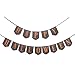 Martha Stewart Cardstock Happy Bunting Halloween Garland, 110