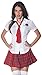 Underwraps Women's Teacher's Pet, White/Red/Black, Small