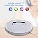 CD Player Portable,Walkman CD Player with Anti-Skip Protection Shockproof Function for CD, CD-R, CD-RW, MP3, Includes 3.5 Headphones and USB Cable HOTT (White)