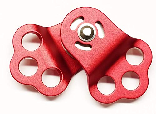 Epic Peak 30KN Triple Attachment Climbing Hitch Pulley for 13mm Rope