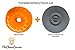 The Clever Cuisine Silicone Bundt Pan Spiral Cake Mold, Perfect Thickness to Keep Consistent Form 10.5 D X 2.5 H, and Cover