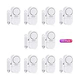 Wireless HoDoor Window Burglar Safety Security Alarm System Magnetic Sensor Pack 10