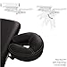 EarthLite Portable Massage Table Package Avalon TILT – Foldable Treatment Table with Tilt Option, Reiki Endplate, Premium Flex-Rest Face Cradle & Strata Cushion, Carry Case (30”x73”), Black