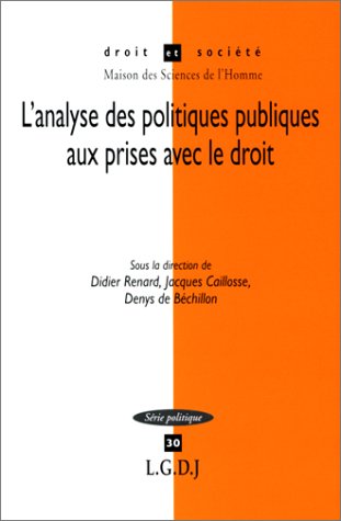 L' analyse des politiques publiques aux prises avec le droit