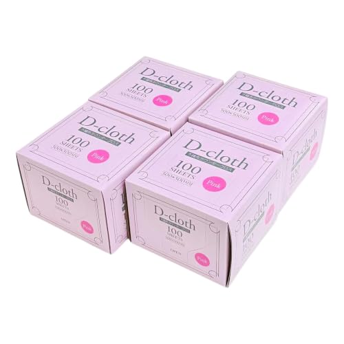 【お得な400枚パック】大日産業 D-Cloth 不織布カウンタークロス ピンク 小判 30×30cm 400枚(100枚×4箱) 使い捨て ふきん ダスター 洗って使える家庭用 業務用