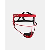 Women's Girls Youth Defense Pro Softball Fielder's Face Mask - Matte, Scarlet