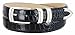 Harbor Men's Italian Genuine Calfskin Leather Designer Dress Belt