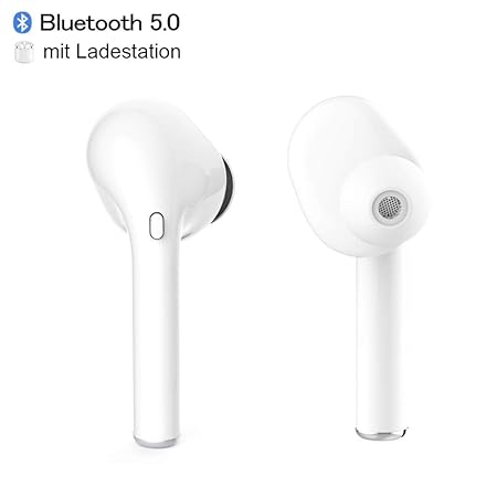 Bluetooth Kopfhörer In Ear Sport Ohrhörer Bluetooth Headset Joggen V5.0 Stereo-Sound Bluetooth Kopfhörer Kabellos mit Ladesta