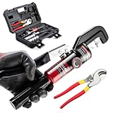 IBOSAD Hydraulic Crimping Tool and Cable Cutter