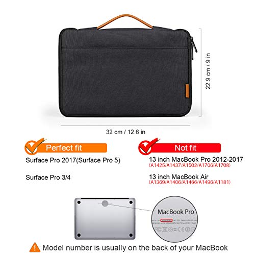 Inateck Microsoft New Surface Pro 2018 Carrying Case Sleeve, Surface