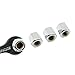 iDoood Wrench Keychain Chrome Tire Valve Stem Caps With Batman