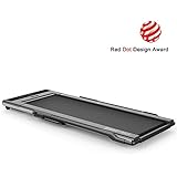 I-po Treadmill Smart Walk Slim Tread Folding Treadmills for Running Intelligent Speed Control Walking and Running Machine(Gray)