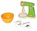 Hape Wooden Mighty Mixer Kitchen Playset| Educational Pretend Play Baking Mixer Toy Kitchen for Preschoolers Ages 3 Years & Up